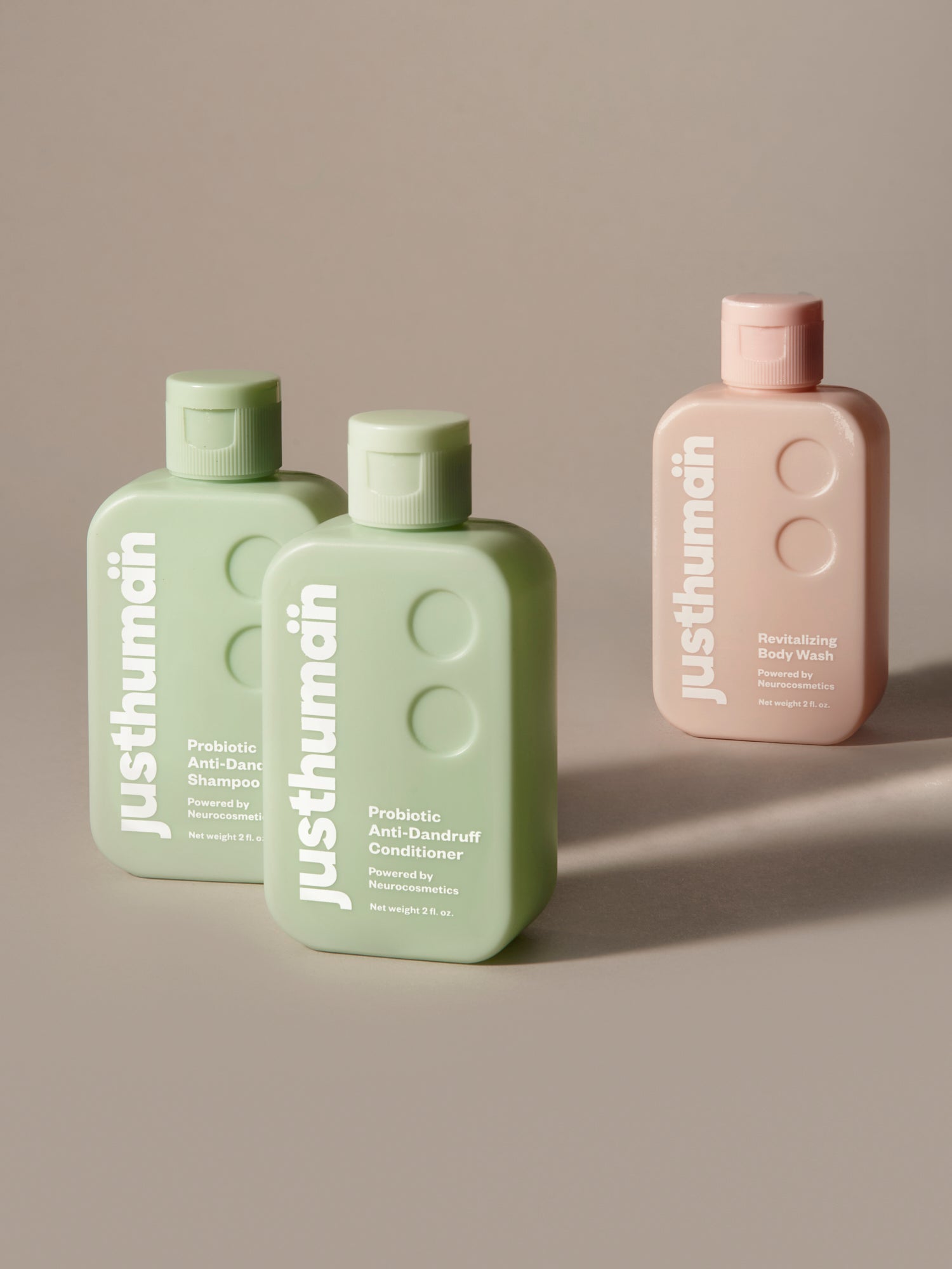 Travel size combos of shampoo and bodywash