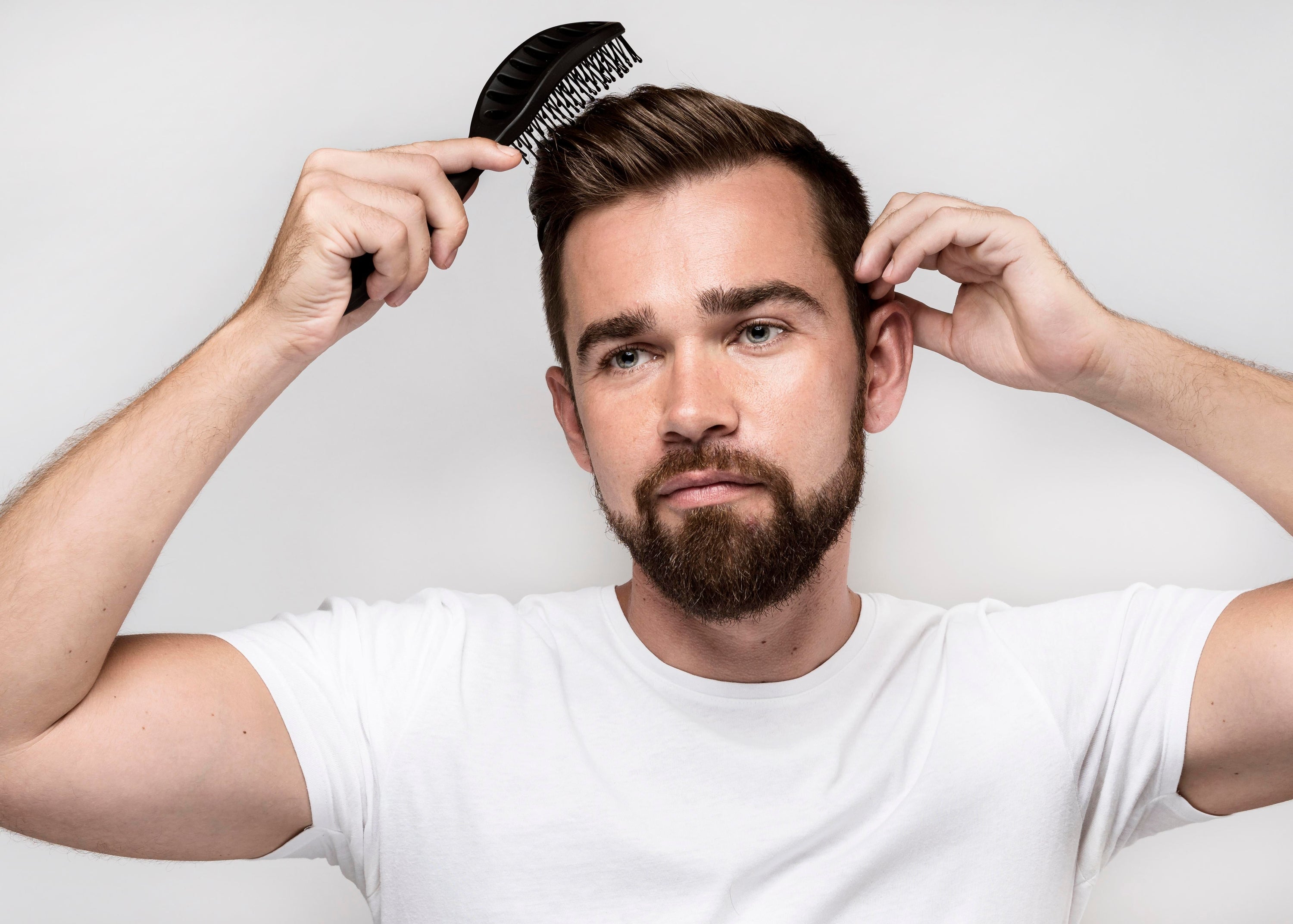 hair care routine for men