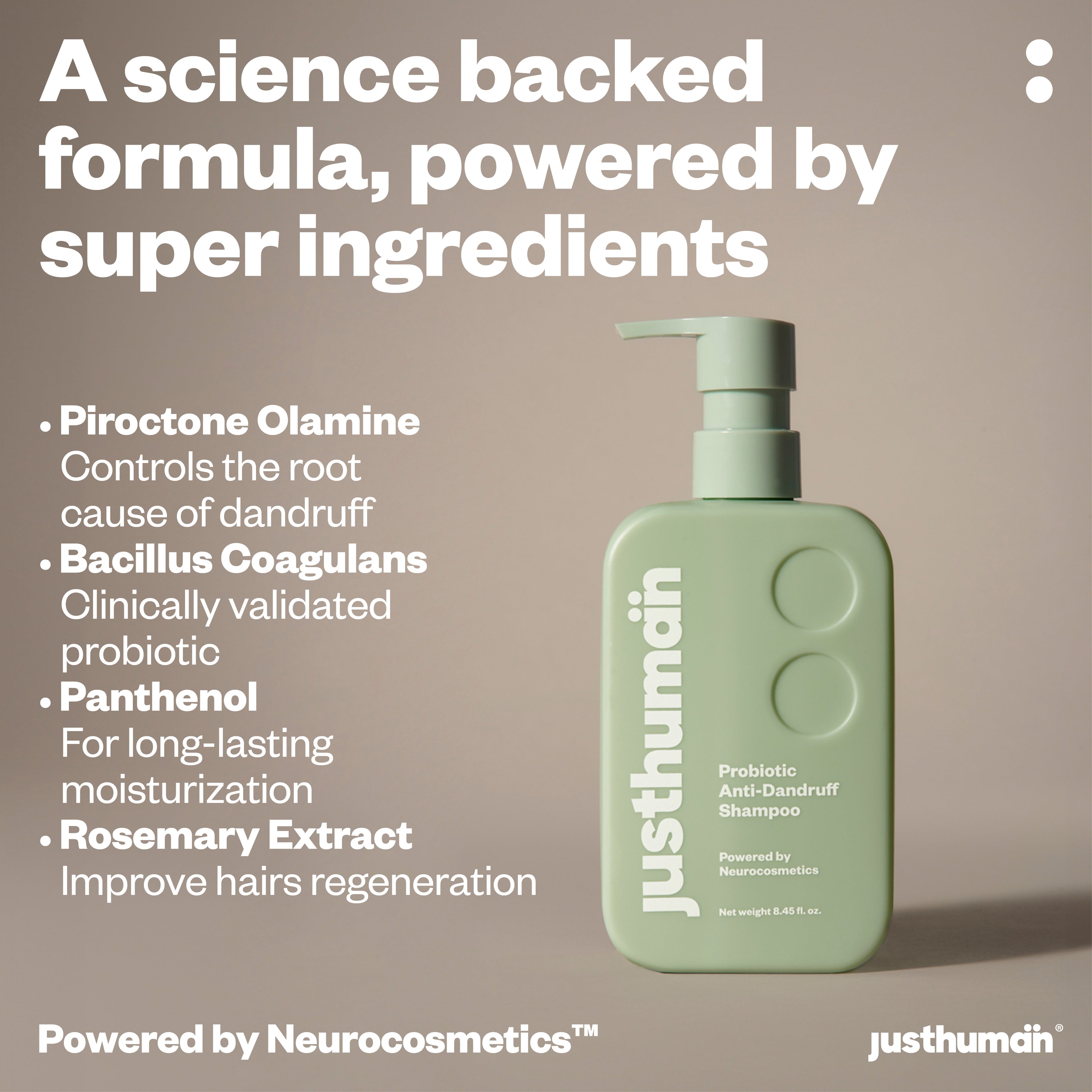 Probiotic Anti-Dandruff Shampoo