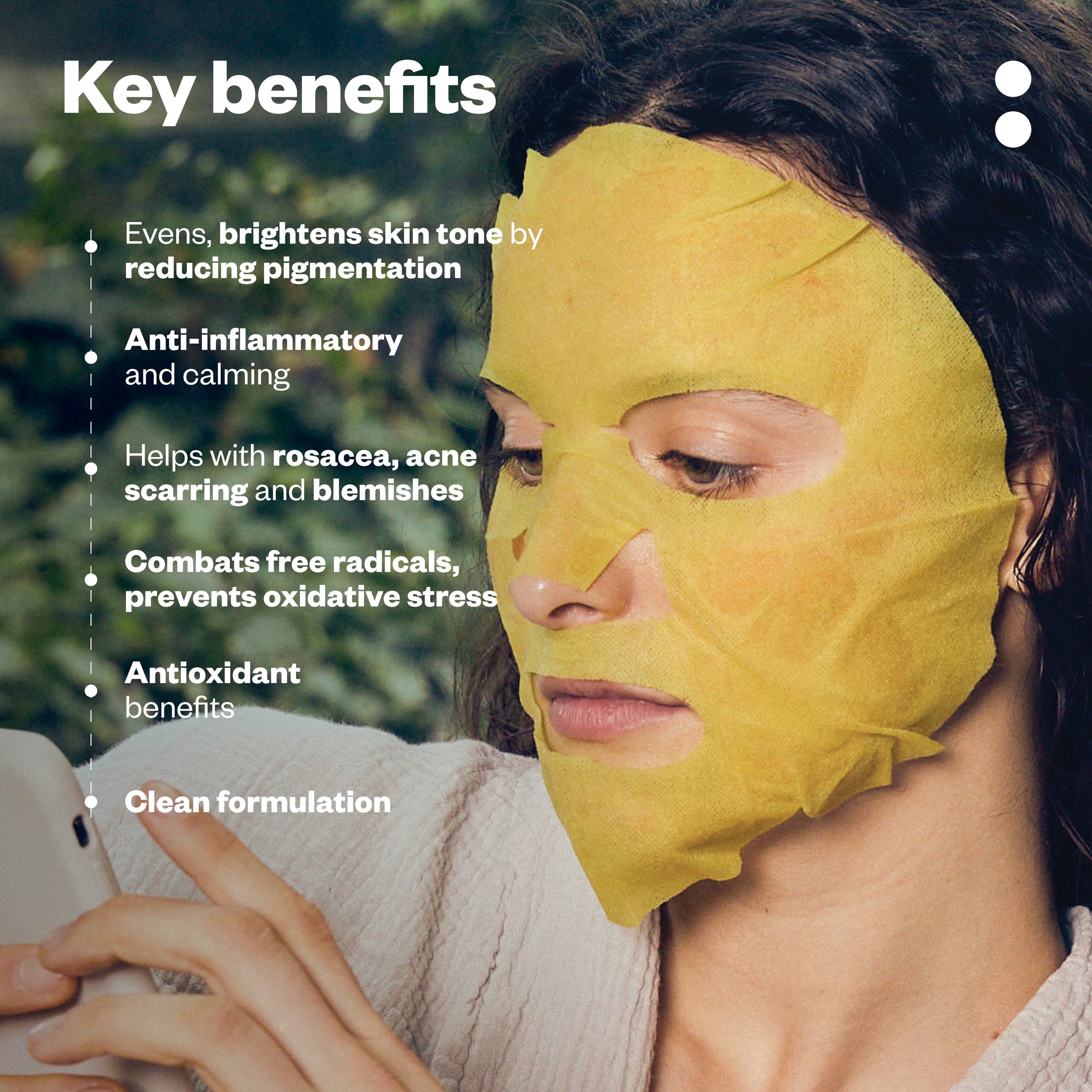 Curcumin Picture Perfect Face Mask